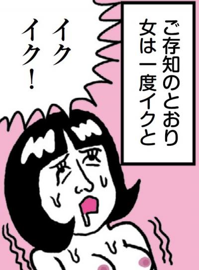 縦漫画・オーガズムの秘密・女性の体は一度いくといきやすくなる