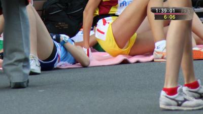 見えちゃった！？女子陸上選手たちのちょっとエッチなぽろりが嬉しいハプニングエロ画像