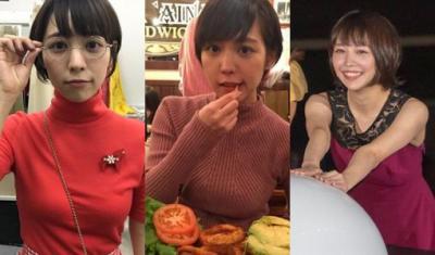 吉谷彩子(27)の水着グラビア期待の着衣巨乳パイスラ画像50枚