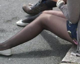 街中で見る女性の脚がエロくて堪らんwwwww