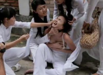 【画像】ベトナム美人のいじめ