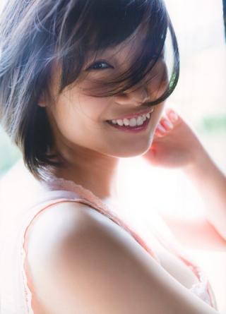 HKT48朝長美桜ちゃんの笑顔とおっぱい満載のグラビア画像を見て浄化されよう！アイドル画像まとめ