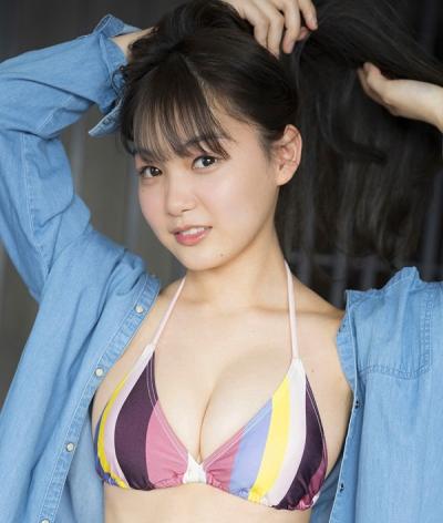 【吉澤遥奈】19歳オスカープロモーション所属・色白Fカップ巨乳グラビアに萌える