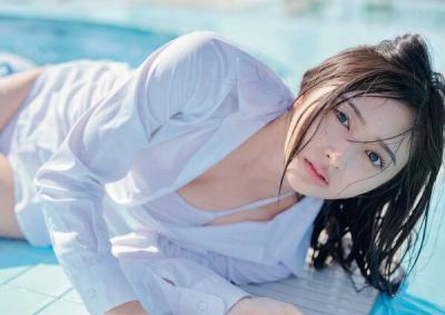 乃木坂46・井上和(19)、胸元チラ見えセクシー濡れシャツ姿披露「これはヤバイ」