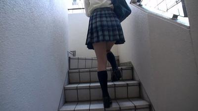 【画像+動画】 階段女子校生 やっぱり美脚女子校生の制服のスカートの中が覗きたい 編