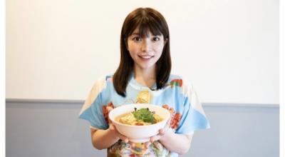 元セクシー女優の上原亜衣さんが人気ラーメン店とコラボ  『あいの潮らーめん』を限定販売