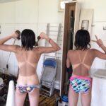 【画像】水泳部JK「水着の日焼け後ヤバすぎｗｗｗ」ﾊﾟｼｬｯ