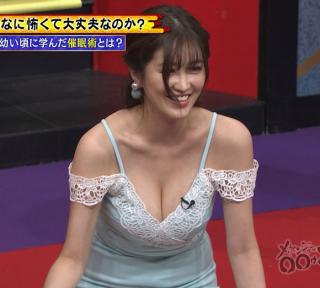 Gカップグラドル葉加瀬マイはテレビのおっぱい要員として素晴らしいデカパイだな！