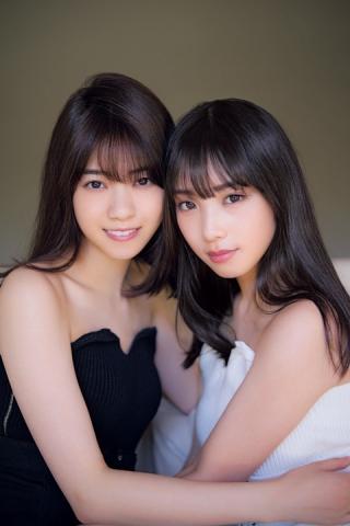 【乃木坂46】西野七瀬、与田祐希が「マガジン」グラビア登場　仲良し姉妹のように