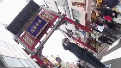 【エロGIF】国際問題必至！？中華街でナンパした台湾からの留学生を騙してハメ撮りAVデビューさせる鬼畜ｗｗｗ