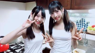 日本最強美少女ツーショットAKB48小栗有以(20歳)と飯沼愛(18歳)