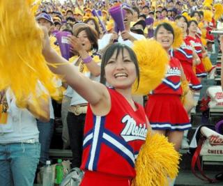 【チアガールエロ画像】夏の甲子園が待ちきれない…TVカメラマンも狙っている高校チアガールの腋フェチ画像