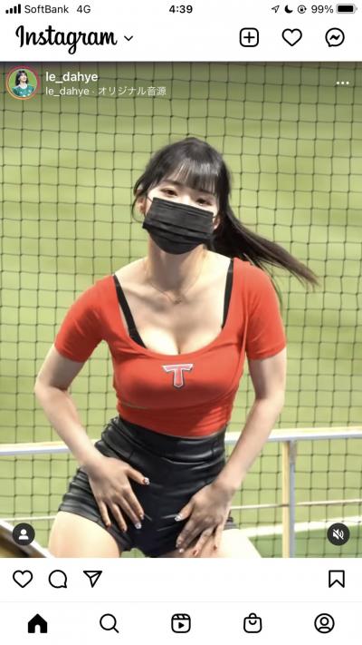【画像】韓国プロ野球の客席ダンサーさすがにＨすぎる
