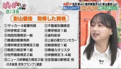 「勉強がしたかった」元日向坂46・影山優佳、取得した資格16個を一挙紹介