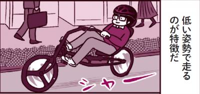 縦漫画・パンチラが見放題の高級自転車