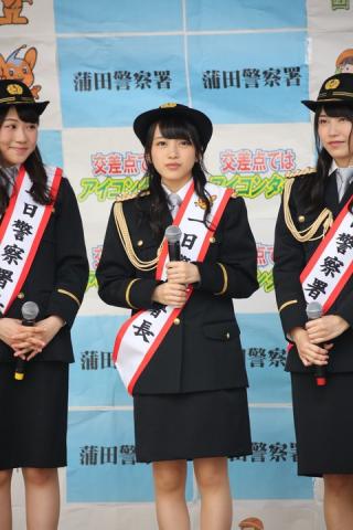 【一日警察署長】AKB48グループの可愛い婦警さんコスプレをご覧下さい