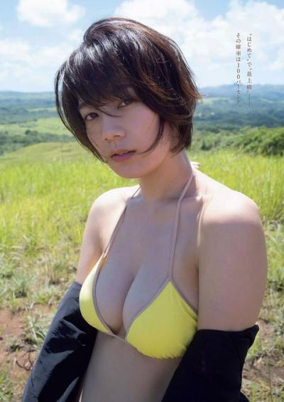 【はじめて】タレント・佐藤美希(26)の週刊誌水着画像