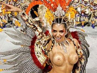 サンバカーニバルで外国人がおっぱい丸出しで踊り狂うエロ画像 36枚