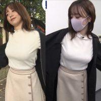 テレ東・森香澄アナが「縫い目がない服」着て巨乳アピール
