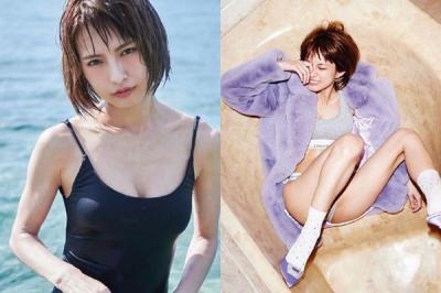 SCANDALのボーカルHARUNAの貴重な水着が拝める写真集