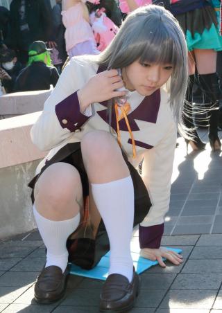 コスプレイベントにハマってしまいそうなパンチラサービスｗｗｗｗｗｗ｜　Chirari