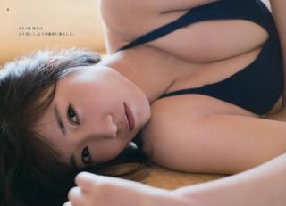 【１９歳に、なりました。】HKT48・朝長美桜(19)のヤングガンガン水着画像