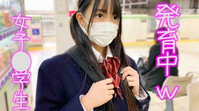 ツインテのロリ女子高生に電車内で痴漢＆生ハメしちゃう神動画！
