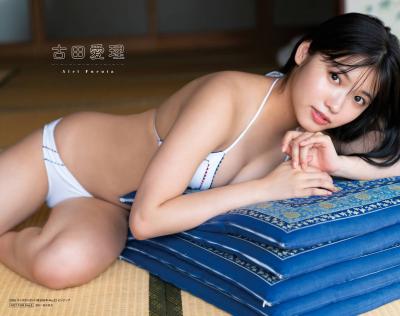 Popteen専属モデル 古田愛理ちゃんのモデルらしからぬムッチリボディが素晴らしい！水着グラビア画像