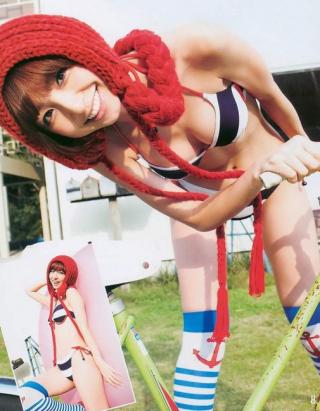元AKB48　篠田麻里子の美巨乳がエロい画像100枚
