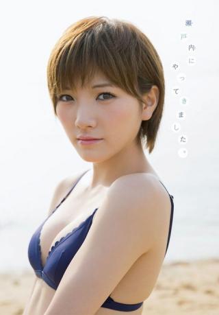 【瀬戸内海にやってきました】AKB48・岡田奈々(19)の週刊サンデー水着画像