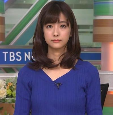 【女子アナ】田村真子アナ、ニットお〇ぱい山盛りサービスw