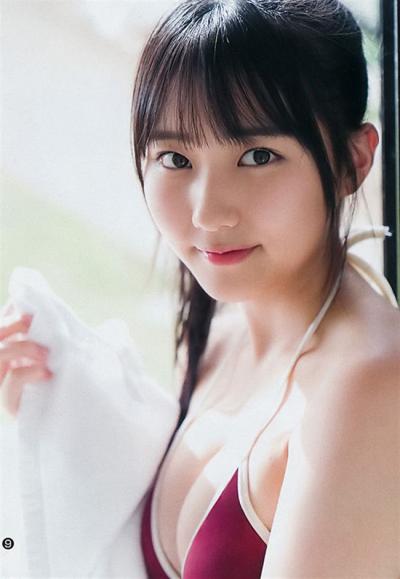 田中美久[HKT48]～巨乳を強調したエロ可愛い水着グラビアは困った時の常用オカズです！