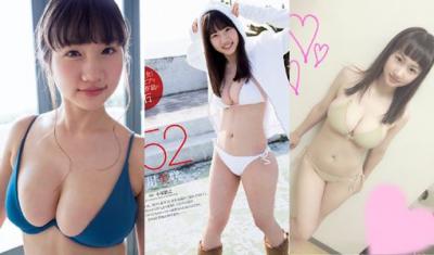 西川美咲(24)のGカップ9頭身の水着グラビア画像20枚