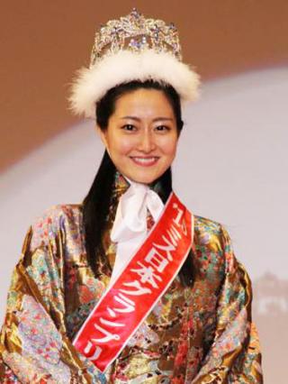 【芸能】「第47回ミス日本コンテスト2015」、グランプリは元シンクロ日本代表・芳賀千里さん(22)に決定