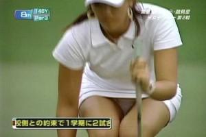 女子オープンゴルフ選手権でうっかりスカートの中がオープンしちゃってるぞｗｗｗ(画像15枚)