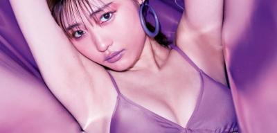 石田桃香（いしだももか） 紫色に包まれた妖艶づくしのエロボディ 画像20枚