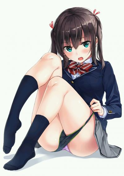 えっちでかわいい二次女の子の微エロ画像しゅき