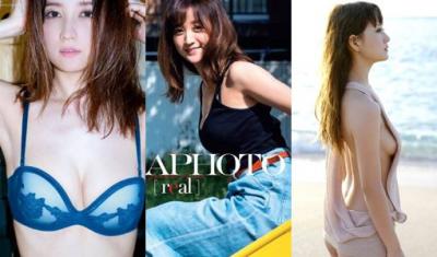 小松彩夏(32)の水着や横乳おっぱいグラビアエロ画像50枚