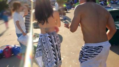 【画像＋動画】プールで仲良くなった可愛いＥカップ巨乳の19歳学生が乳首攻め＆ピストンでイキかけてる画像でオナろうぜ！[25枚]