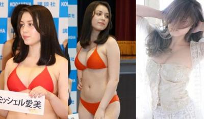 ミッシェル愛美(18)の爆乳水着姿！ミスマガジン2019のエロ画像30枚