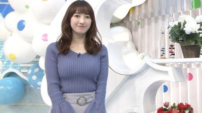 【女優】團遥香、「ZIP！」お乳の破壊力が凄すぎるw