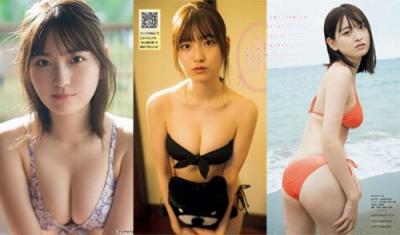 斎藤愛莉”猫目セクシー美少女”の初水着グラビア画像等22枚