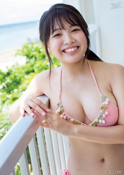 【JK】寺本莉緒、いやらしお〇ぱいを持ったJKが爆誕するw