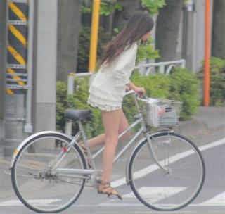 【パンチラ盗撮】自転車女子のサドル付近がエロ過ぎヌイタｗｗｗｗ