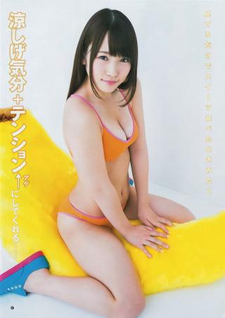 【エロ画像】AKB48川栄李奈のムチムチでセクシーな水着姿がこちらｗｗ