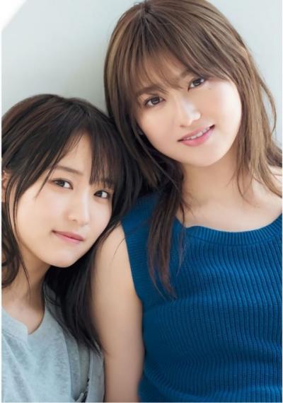 【共鳴する絆】欅坂46・菅井友香(23)と守屋茜(21)の週刊誌グラビア画像