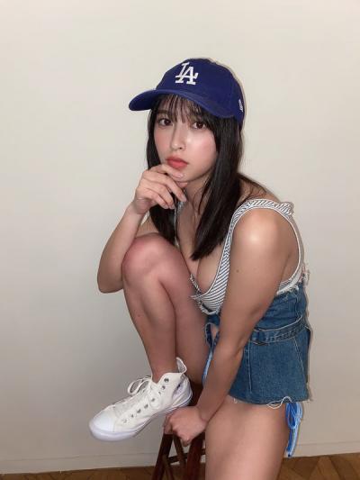 「ミスマガジン2020」審査員特別賞の大槻りこ(20)、乳輪らしきものハミ出てしまってるｗｗ