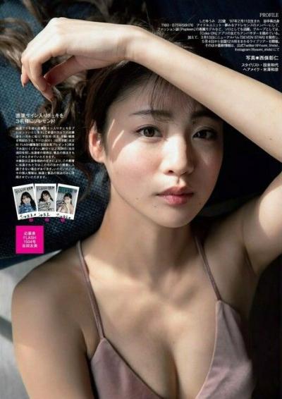 【みちのく美脚見せます！】夢見るアドレセンス・志田友美(22)の週刊誌水着画像