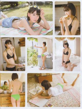 HKT48 宮脇咲良のスレンダーボディがそそるエロ画像