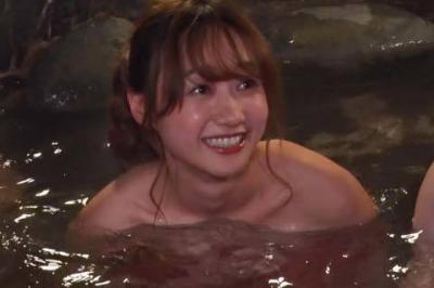 高田秋 ヌード画像　露天風呂でおっぱいポロリ！めっちゃエロすぎるｗｗｗｗｗｗ
